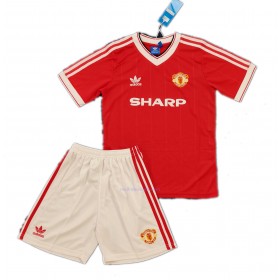 Maillot de Foot Manchester United Domicile Retro 1984 - Enfant